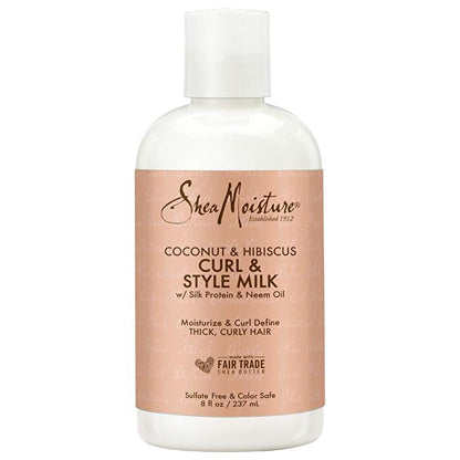 Shea Moisture Coconut And Hibiscus Curl & Style Milk 237ml