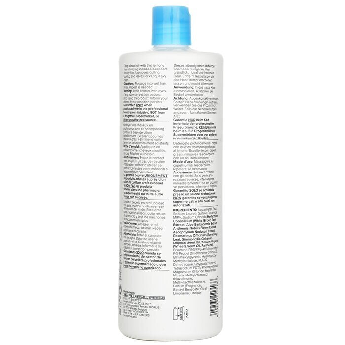 Paul Mitchell Clarifying Shampoo Two (Deep Cleaning) 1000ml/33.8oz