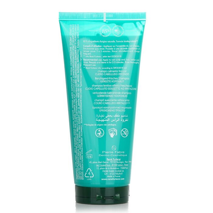 Rene Furterer Astera Soothing Freshness Shampoo (For Irritated Scalp) 200ml/6.76oz