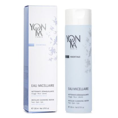 Yonka Essentials Micellar Cleansing Water With Sea Lavender - Face, Eyes & Lips 200ml/6.76oz