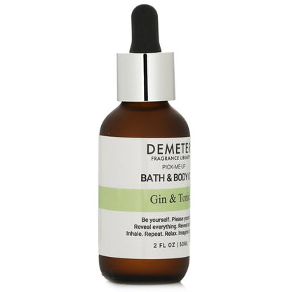 Demeter Gin & Tonic Bath & Body Oil 60ml/2oz