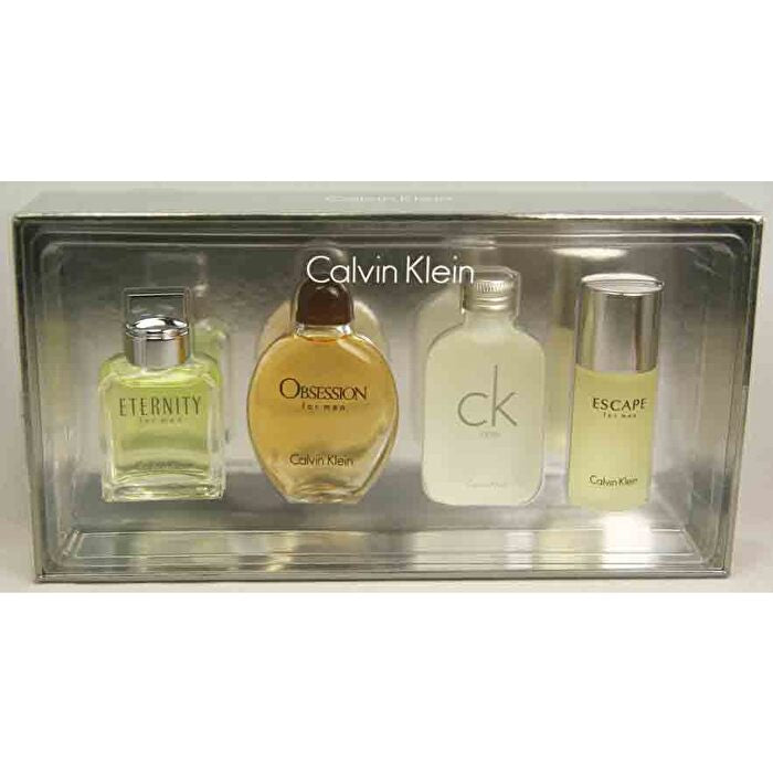 Calvin Klein Man Mini Set Eau De Toilette 4x 15ml (obsession & Eternity & Ck One & Escape)