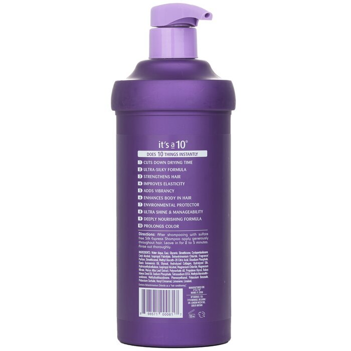 It's A 10 Silk Express Miracle Silk Conditioner 517.5ml/17.5oz