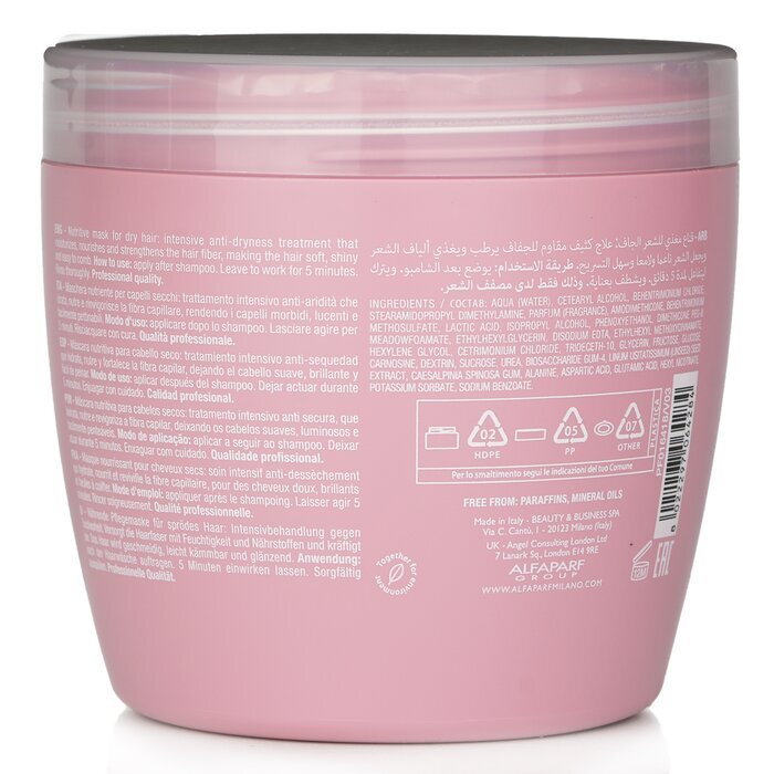 AlfaParf Semi Di Lino Moisture Nutritive Mask (Dry Hair) 500ml/16.9oz