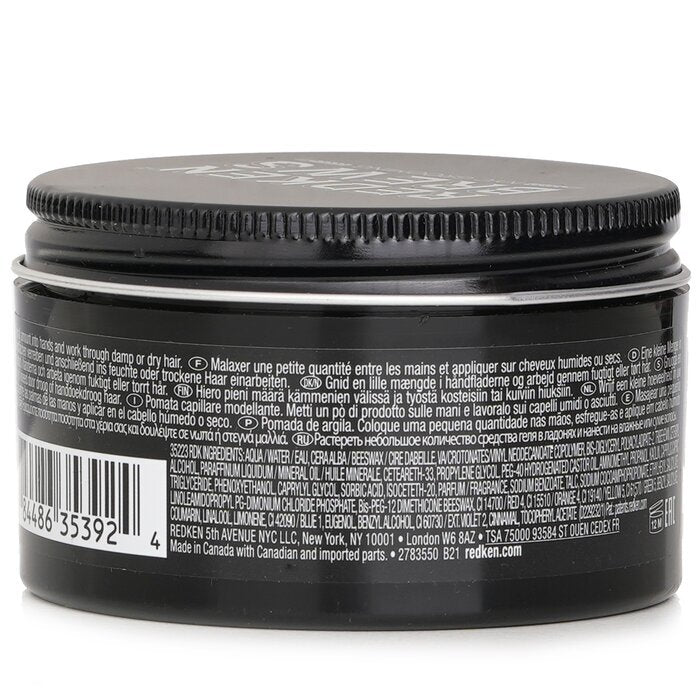 Redken Brews Clay Pomade (Maximum Control / Gritty Finish) 100ml/3.4oz