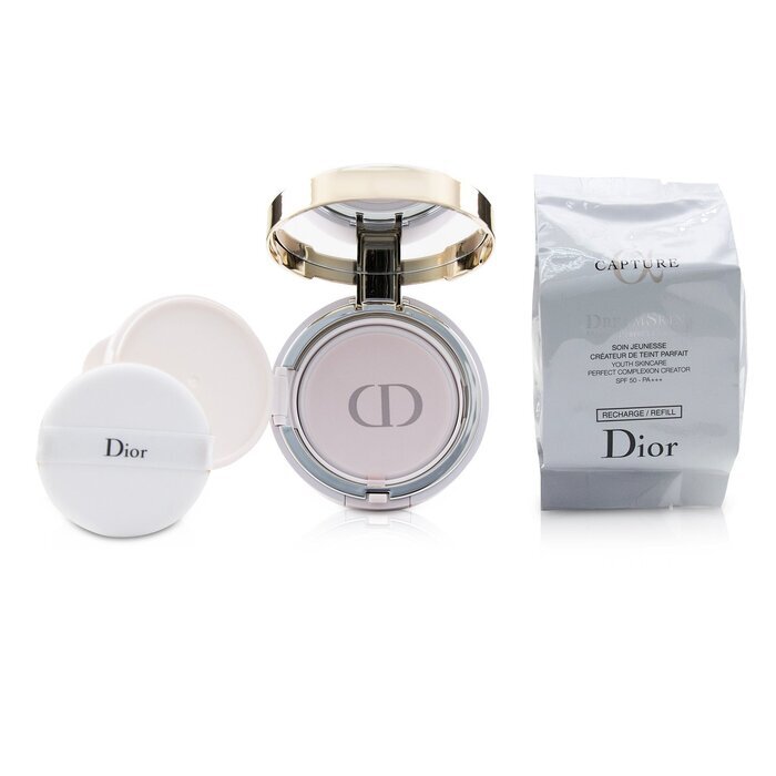 Christian Dior Capture Dreamskin Moist & Perfect Cushion SPF 50 With Extra Refill - # 020 (Light Beige) 2x15g/0.5oz