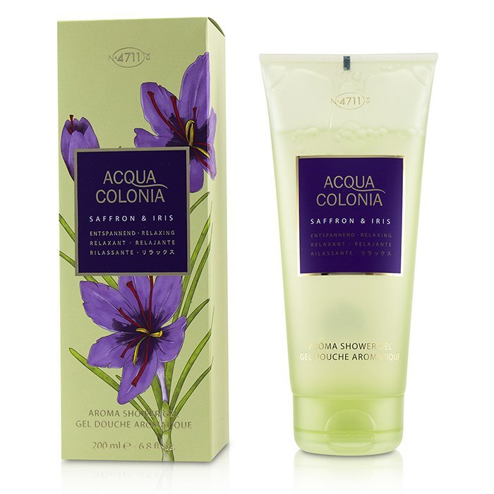 4711 Acqua Colonia Saffron & Iris Aroma Shower Gel 200ml/6.8oz