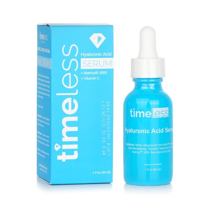 Timeless Skin Care Hyaluronic Acid Serum + Vitamin C 30ml/1oz