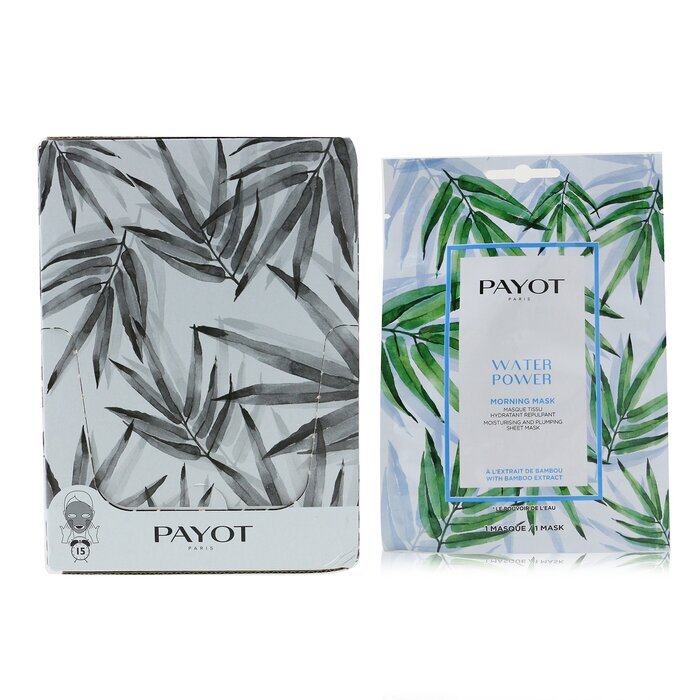 Payot Morning Mask (Water Power) - Moisturising & Plumping Sheet Mask 15pcs