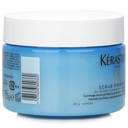 Kerastase Fusio-Scrub Scrub Energisant Intensely Purifying Scrub Cleanser with Sea Salt (Oily Prone Scalp) 325ml/11.4oz