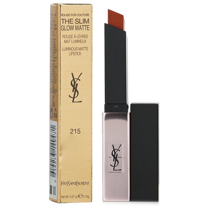 Yves Saint Laurent Rouge Pur Couture The Slim Glow Matte - # 215 Undisclosed Camel 2.1g/0.07oz