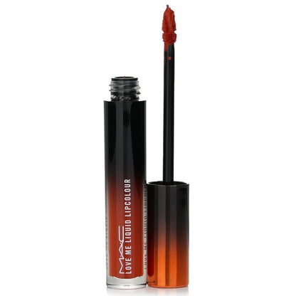 MAC Love Me Liquid Lipcolour - # 487 My Lips Are Insured (Intense Burnt Orange) 3.1ml/0.1oz