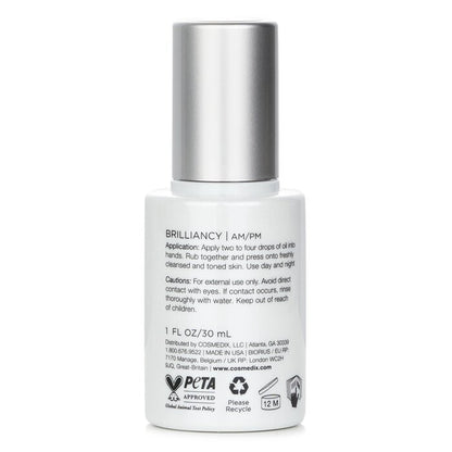 CosMedix Brilliancy Vitamin C Brightening Face Oil 30ml/1oz