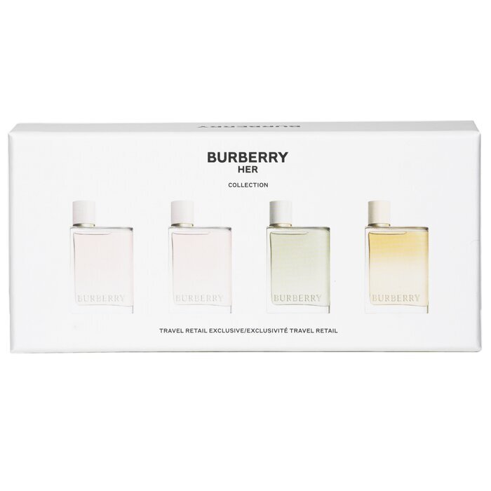 Burberry Her Miniature Coffret: 2x Eau De Parfum + Eau De Toilette + London Dream Eau De Parfum 4x5ml/0.16oz