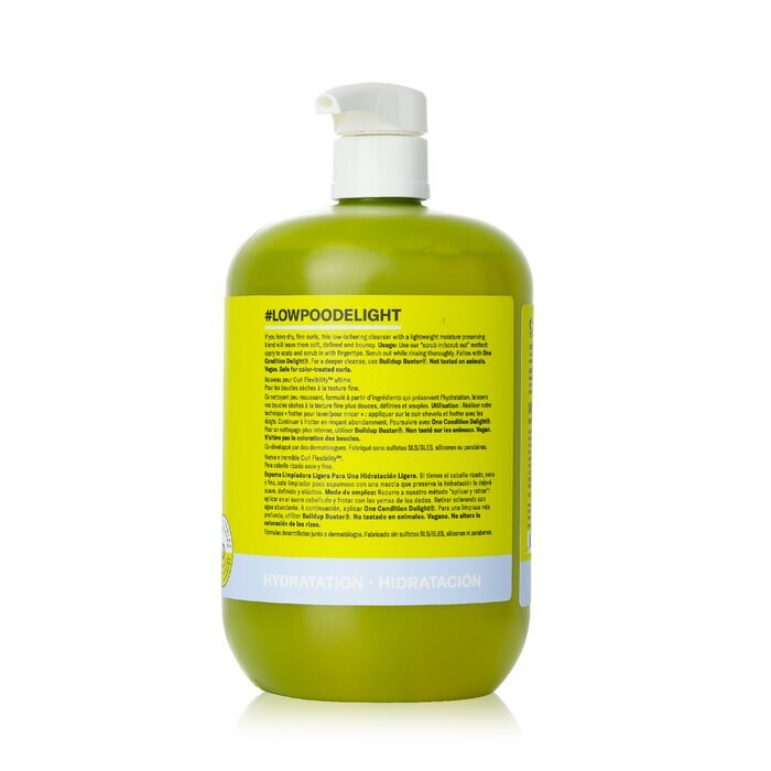 DevaCurl Low-Poo Delight Mild Lather Cleanser For Lightweight Moisture - For Dry, Fine Curls 946ml/32oz