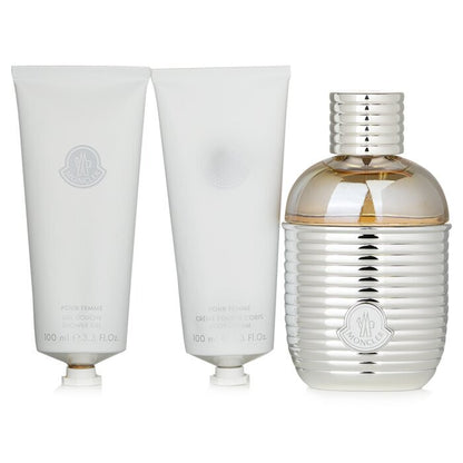 Moncler Pour Femme Woman Set Eau De Parfum 100ml & Sg 100ml & Body Cream 100ml