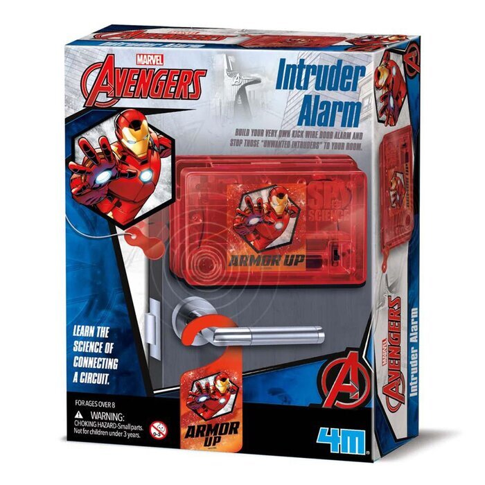 4M Disney/Marvel Avengers Ironman/Intruder Alarm 22x17x6cm