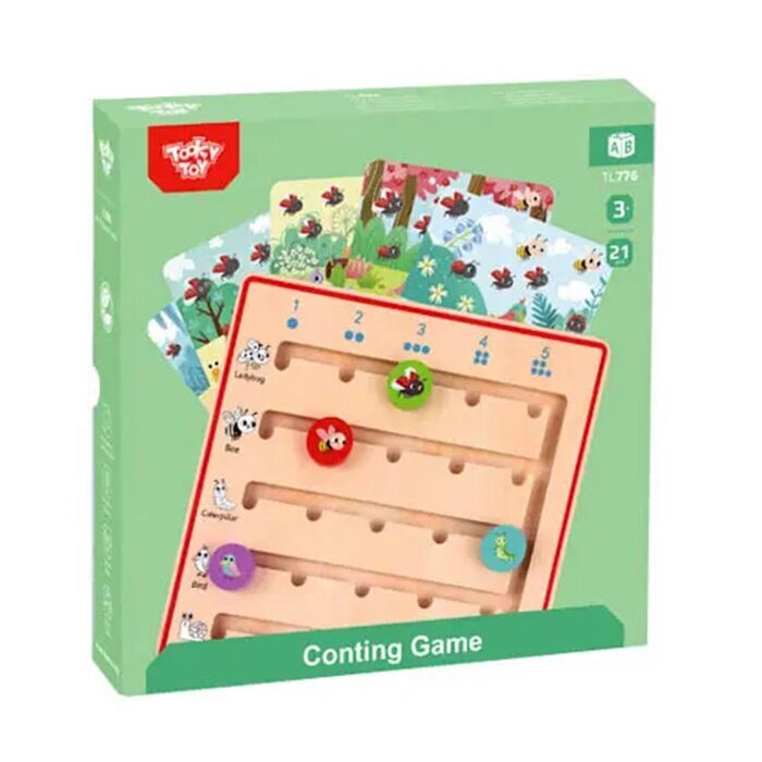 Tooky Toy Co Counting Game 22x22x5cm