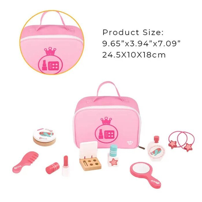 Tooky Toy Co Pink Make-up 25x10x18cm