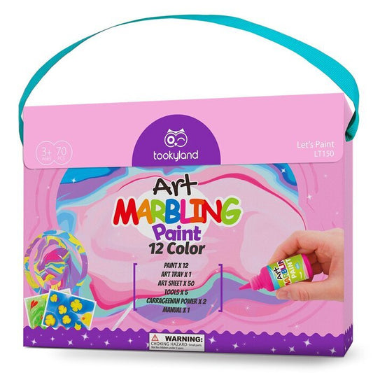 Tookyland Marbling Paint Kit - 12 Color 20x5x26cm