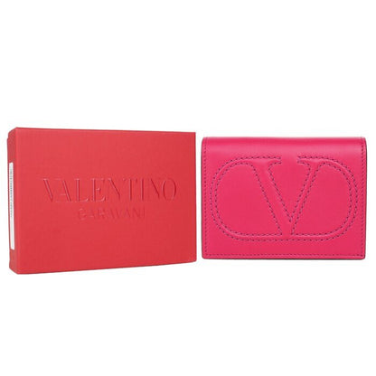 Valentino Garavani Valentino Flap French Wallet -Fushcia Fushcia