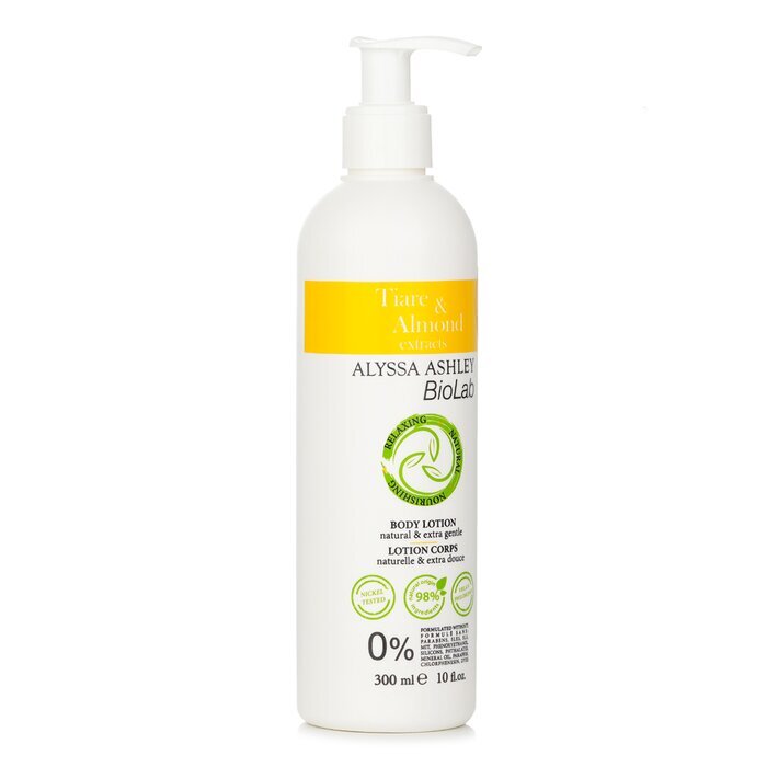 Alyssa Ashley Biolab Tiarè & Almond Body Lotion 300ml/10oz