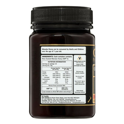 [Authorized Sales Agent] GO Healthy GO Manuka Honey UMF 8+ 500gm 500gm