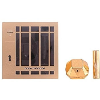 Paco Rabanne Lady Million Woman Set Eau De Parfum 50ml & Eau De Parfum 10ml Travel Spray