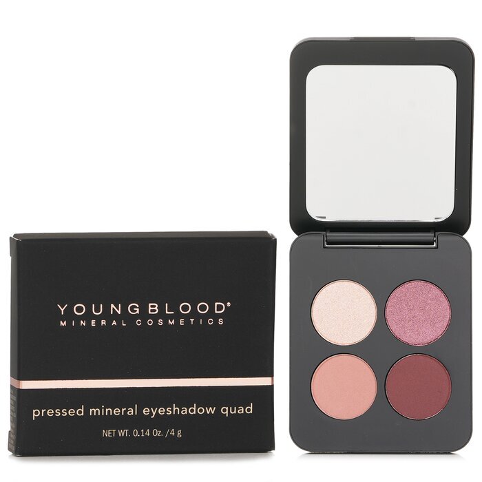 Youngblood Pressed Mineral Eyeshadow Quad - # Garden Party 4g