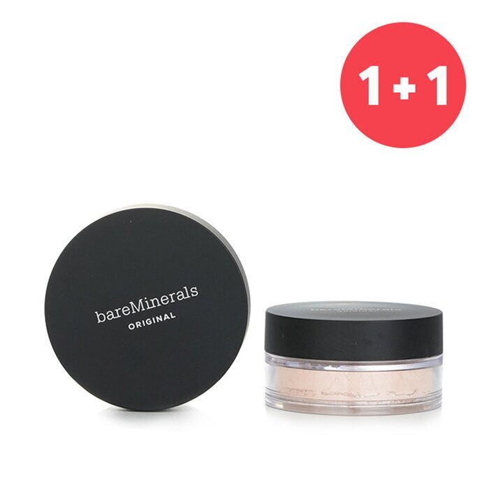 【1+1 Set】BareMinerals Original SPF 15 Foundation - # Fair 8g/0.28oz x2