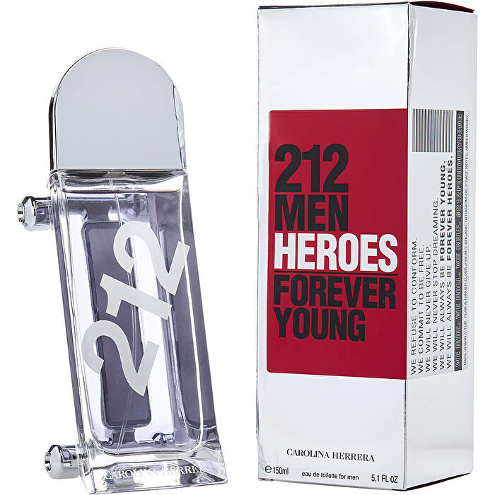 Carolina Herrera 212 Heroes Forever Young Men Man Eau De Toilette 150ml