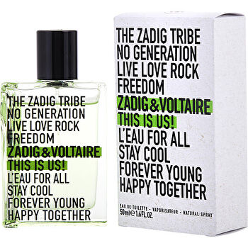 Zadig & Voltaire This Is Us! L'eau For All Unisex Eau De Toilette 50ml