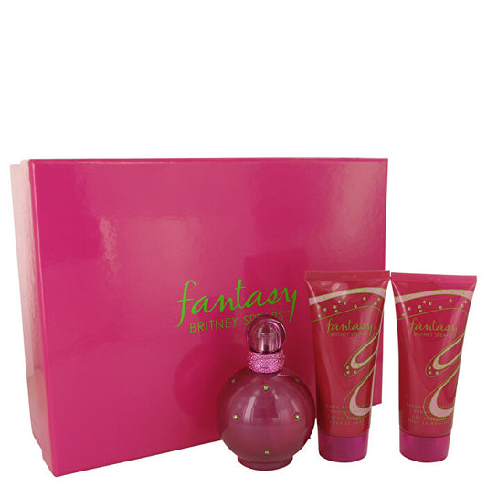 Britney Spears Fantasy Woman Set Eau De Parfum 100ml & Body Souffle 100ml & Sg 100ml