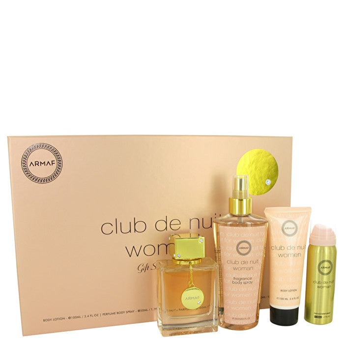 Armaf Club De Nuit Woman  Set Eau De Parfum 105ml & Bl 100ml & Bs 50ml & Bm 250ml