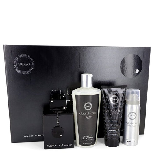 Armaf Club De Nuit Intense Man  Set Eau De Toilette 105ml & Bs 50ml & Sg 100ml & Shampoo 250ml