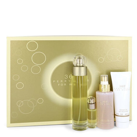 Perry Ellis Woman Set Eau De Toilette 100ml & Bm 118ml & Sg 90ml & Eau De Toilette 7.5ml