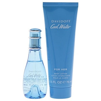 Davidoff Cool Water Woman Set Eau De Toilette 30ml & Bl 75ml