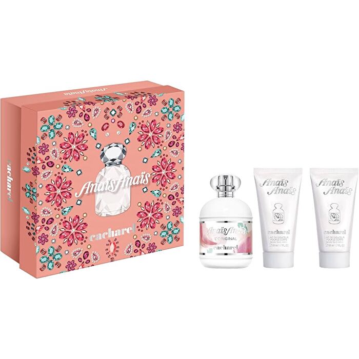 Cacharel Anais Anais 3pc Set - Eau De Toilette & 2x Body Lotion 50ml 100ml