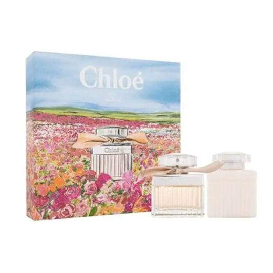 Chloe 2pc Gift Set - Eau De Parfum & Body Milk 100ml 50ml