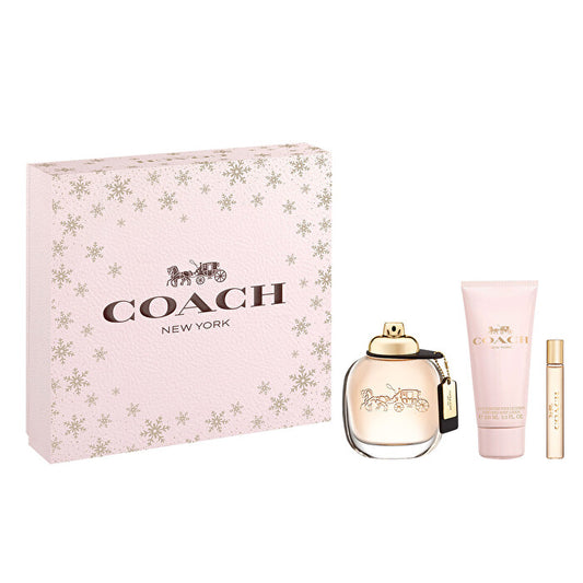 Coach Woman Set Eau De Parfum 90ml & Eau De Parfum 7.5ml & Bl 100ml (new Pack)