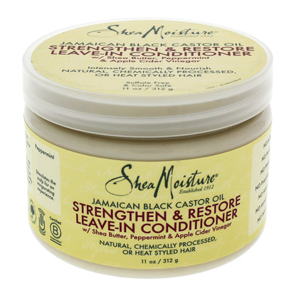 Shea Moisture Jamaican Black Castor Oil Strengthen & Restore Leave-in Conditioner 312g