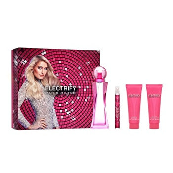 Paris Hilton Electrify Woman Set Eau De Parfum 100ml & Eau De Parfum 10ml & Bl 90ml & Sg 90ml