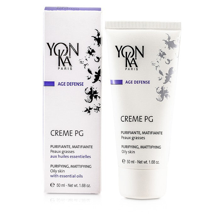 Yonka Age Defense Creme PG With Essential Oils - Purifying, Mattifying (Oily Skin) 50ml/1.68oz