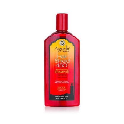 Agadir Argan Oil Hair Shield 450 Plus Deep Fortifying Shampoo - Sulfate Free (For All Hair Types) 366ml/12.4oz