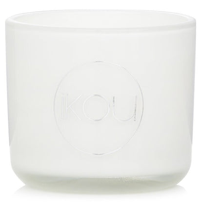 iKOU Eco-Luxury Aromacology Natural Wax Candle Glass - De-Stress (Lavender & Geranium) 85g