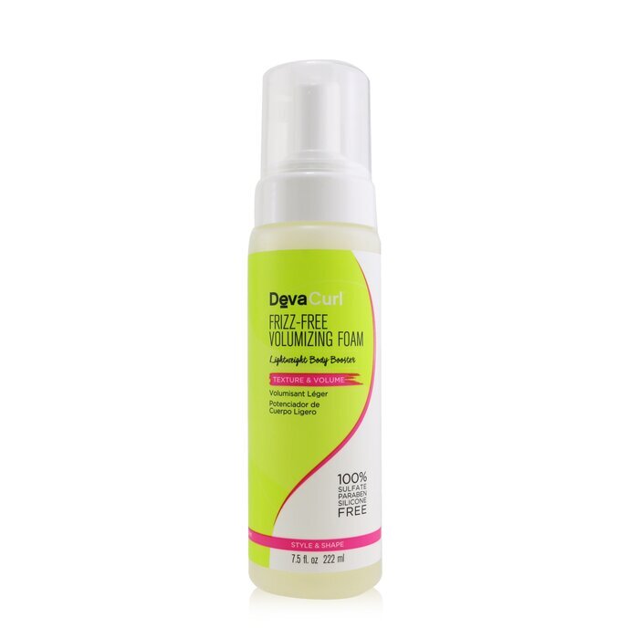 DevaCurl Frizz-Free Volumizing Foam (Lightweight Body Booster - Texture & Volume) 222ml/7.5oz