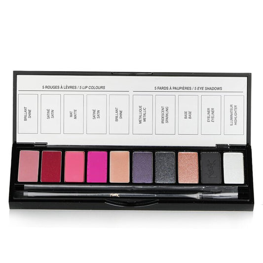 Yves Saint Laurent Couture Variation Collector 10 Colour Lip & Eye Palette - # 5 Nothing Is Forbidden 5g/0.17oz