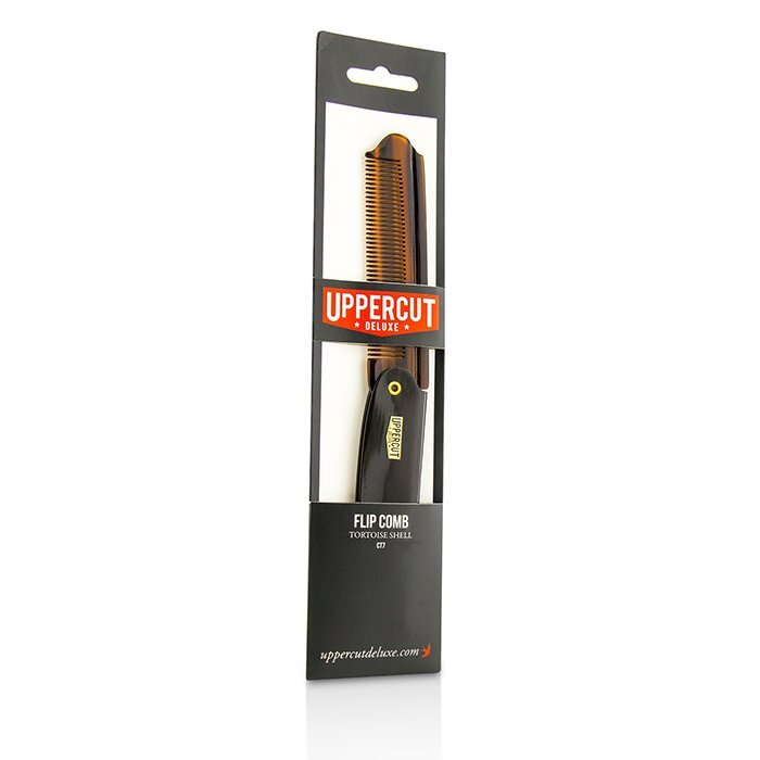 Uppercut Deluxe CT7 Flip Comb - # Tortoise Shell Brown 1pc