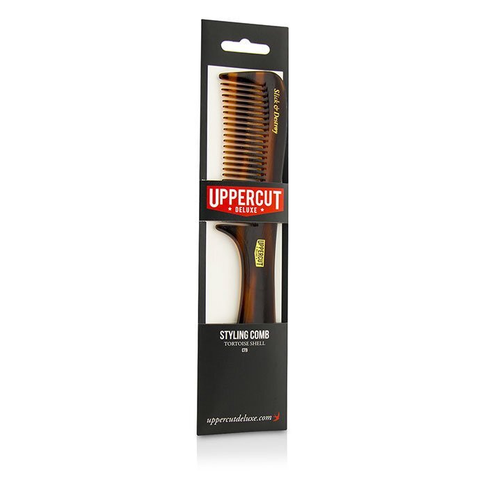 Uppercut Deluxe CT9 Styling Comb - # Tortoise Shell Brown 1pc