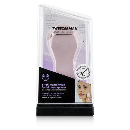 Tweezerman Bright Complexion Facial Dermaplaner (Studio Collection) 1016-LLT 1pc